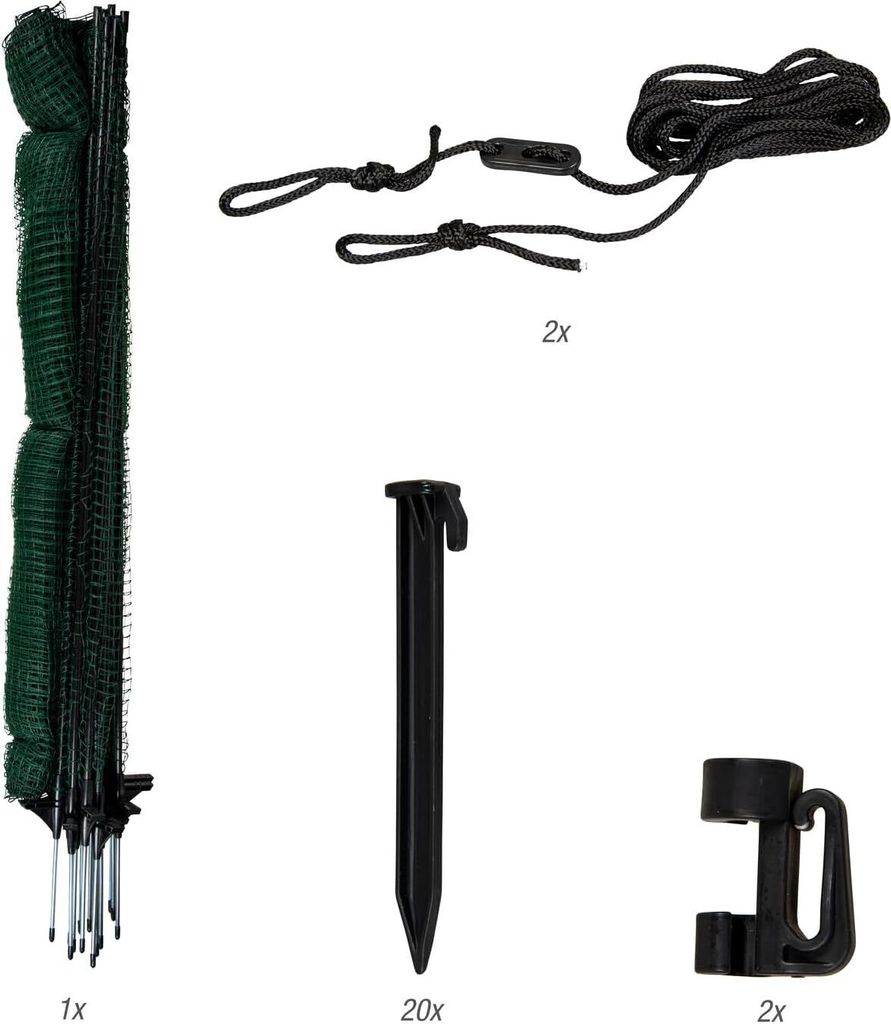 horizont Begrenzingshek FIX, mobiele omheining, 25 m lang, 120 cm hoog