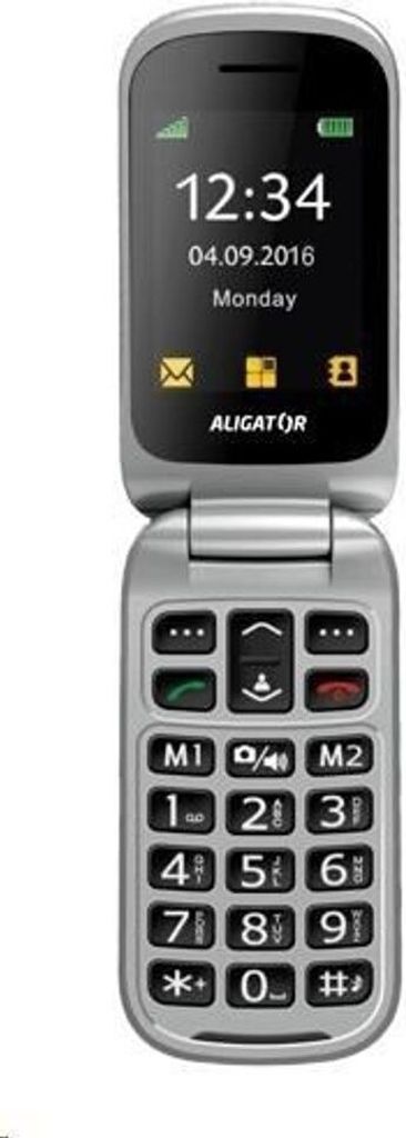 ALIGATOR V650 Senior rouge-argent+st.nab, AV650RS Image du produit 