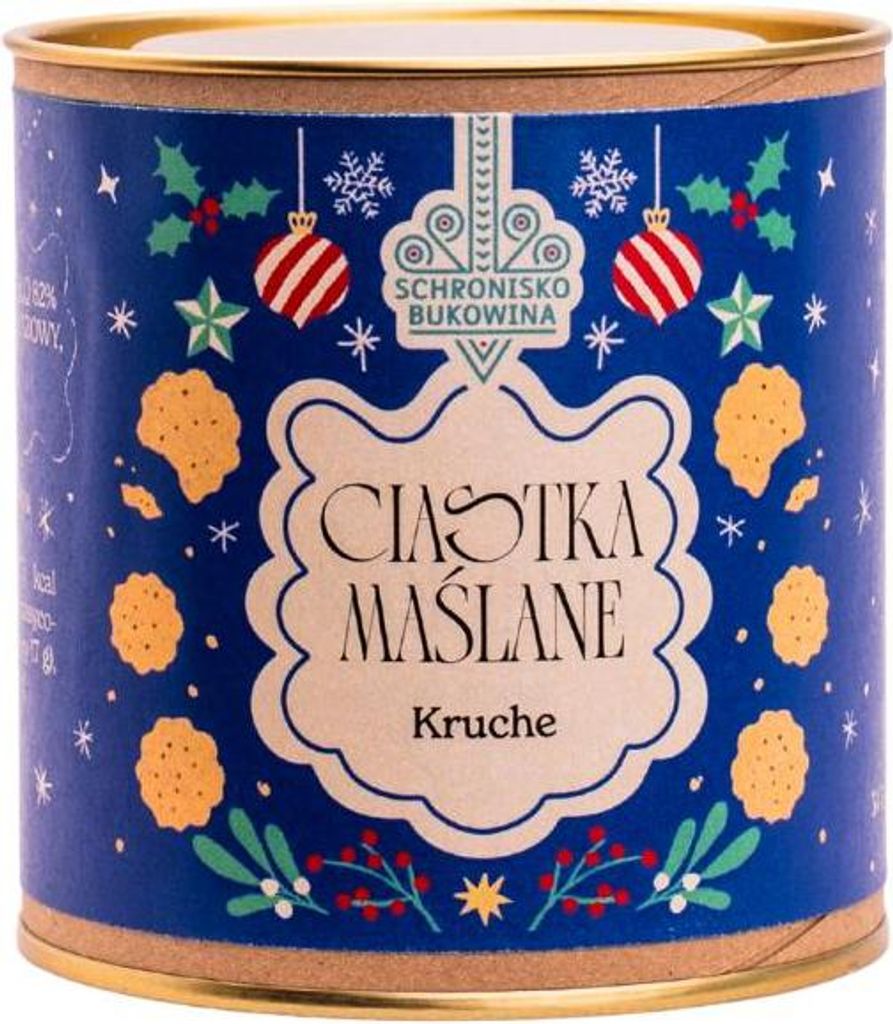 Butter-Mürbegebäck 100g - Schronisko Bukowina