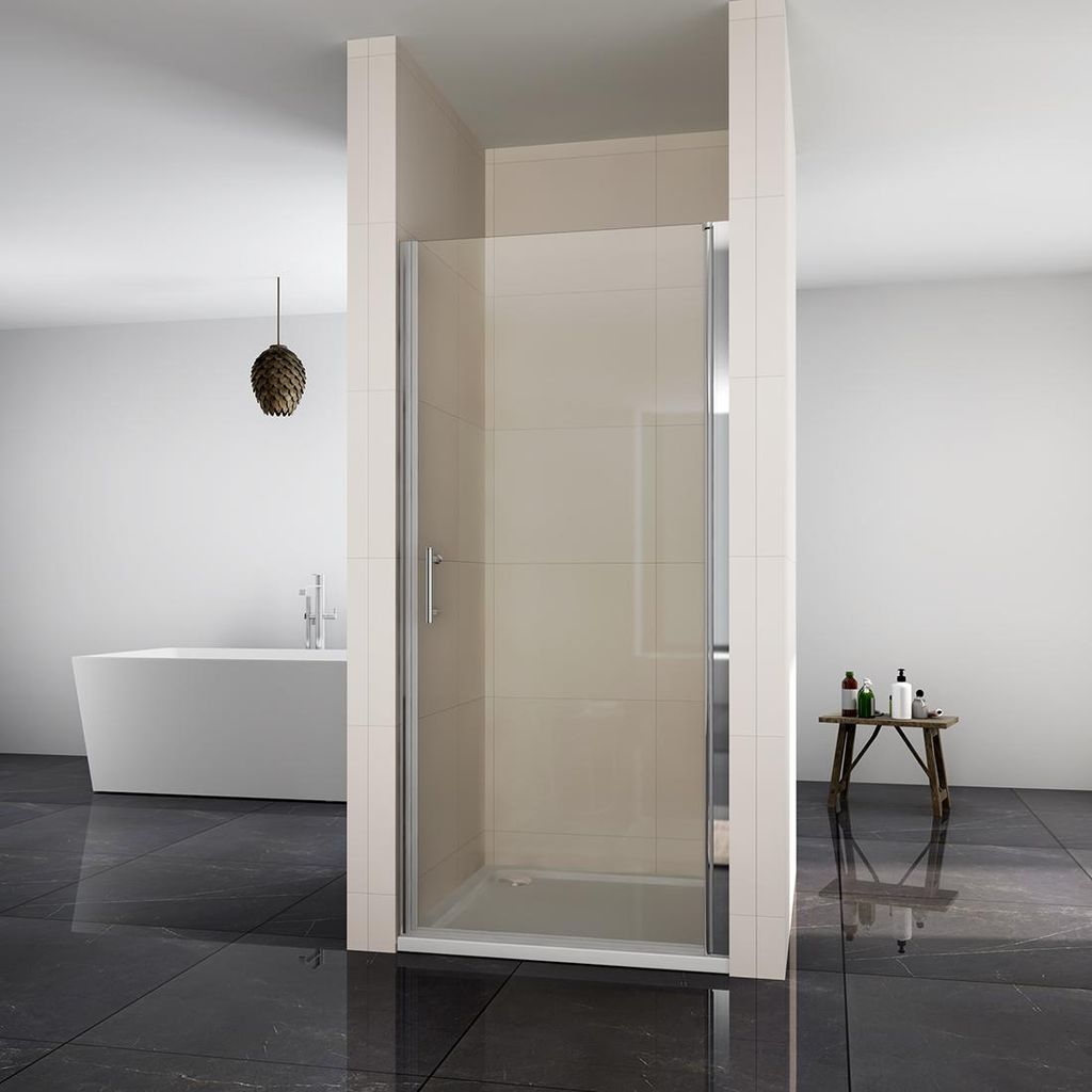 Sonni 86 x 195 cm, porte de niche, porte battante, cabine Image du produit 