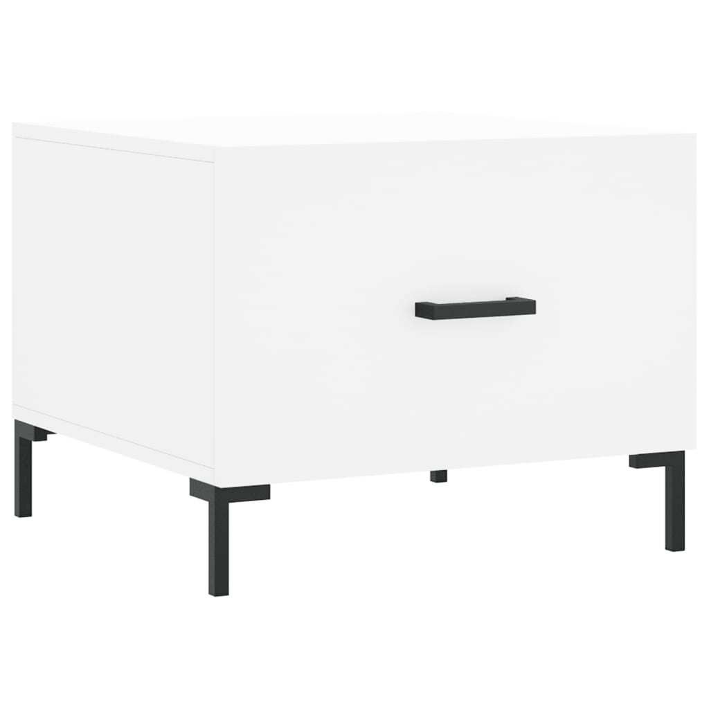 "WINTER SALE"Couchtisch - Wohnzimmer Tisch modern - Weiß 50x50x40 cm Holzwerkstoff - Kaffeetisch NEU6184555