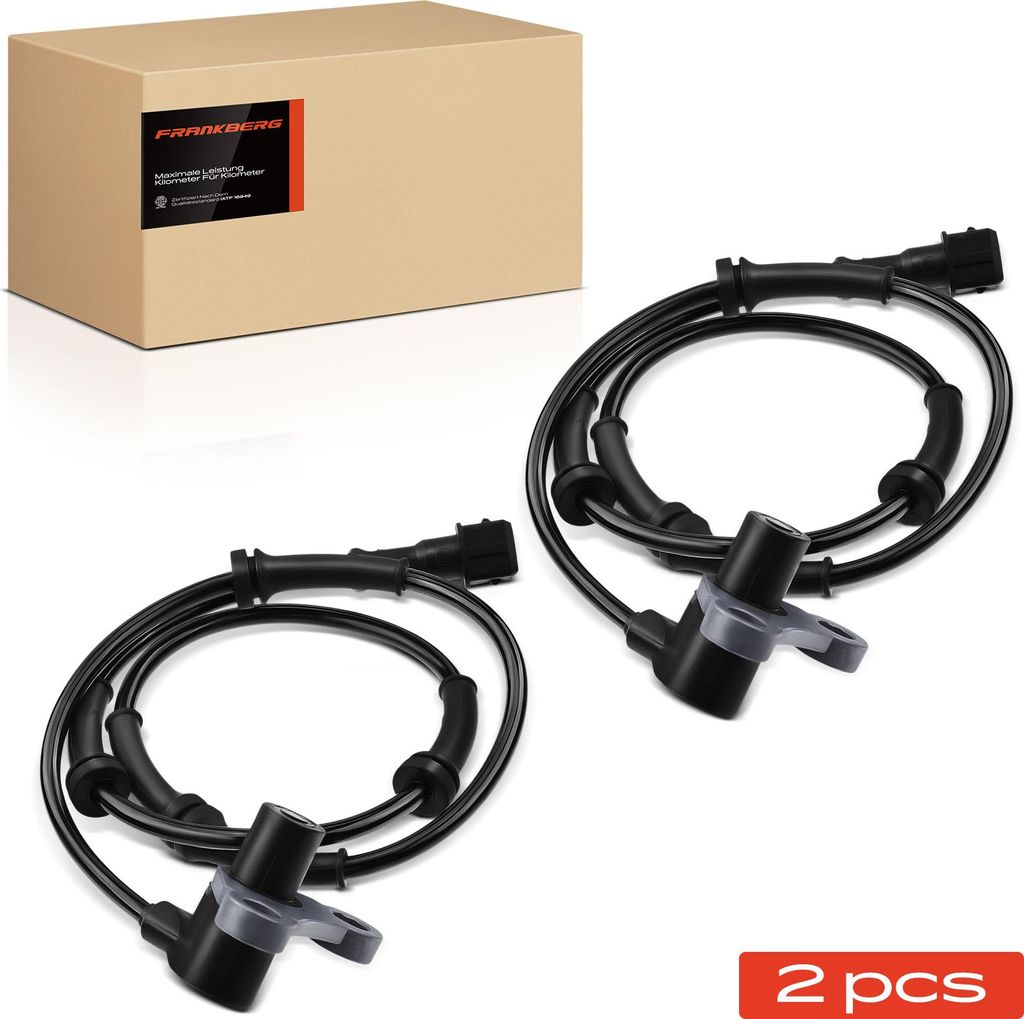 Frankberg 2x ABS Sensor Hinten für Volvo S40 I V40 Kombi 1.6L 1.7L 1.8L 1.9L 2.0L 1997-2004