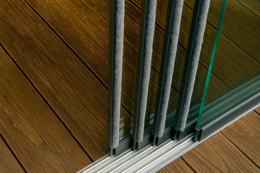 3er Set Winddichtprofile für 8 mm Schiebetüren Produktbild 