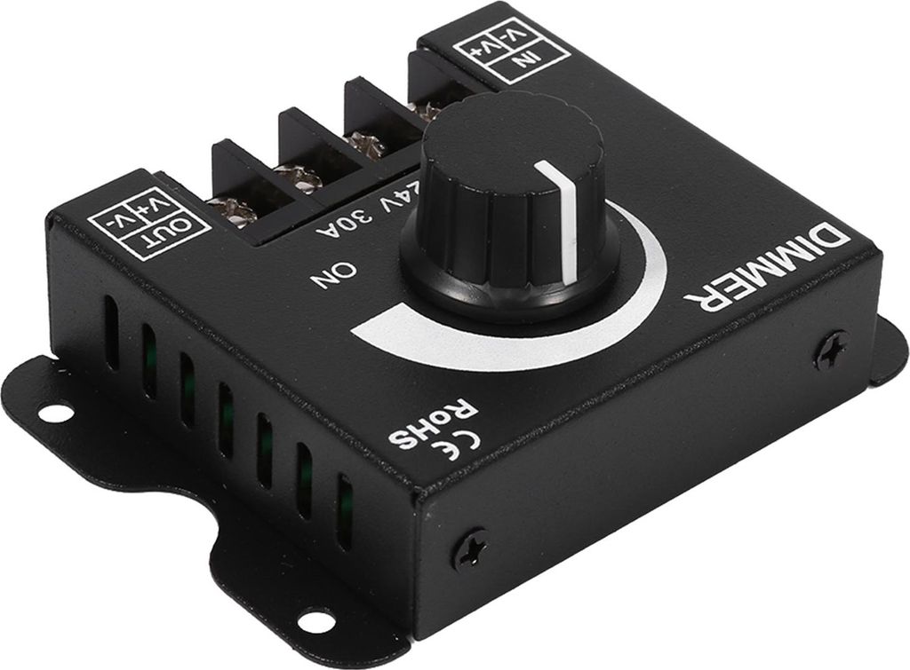 12V-24V 30A LED-Schalter-Dimmer-Controller Manueller Betrieb für einfarbige Lichtleisten