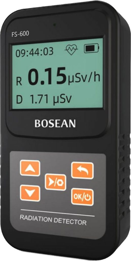 Geigerov merač Bosean FS-600 Detektor žiarenia Dozimetrický Obrázok produktu 8