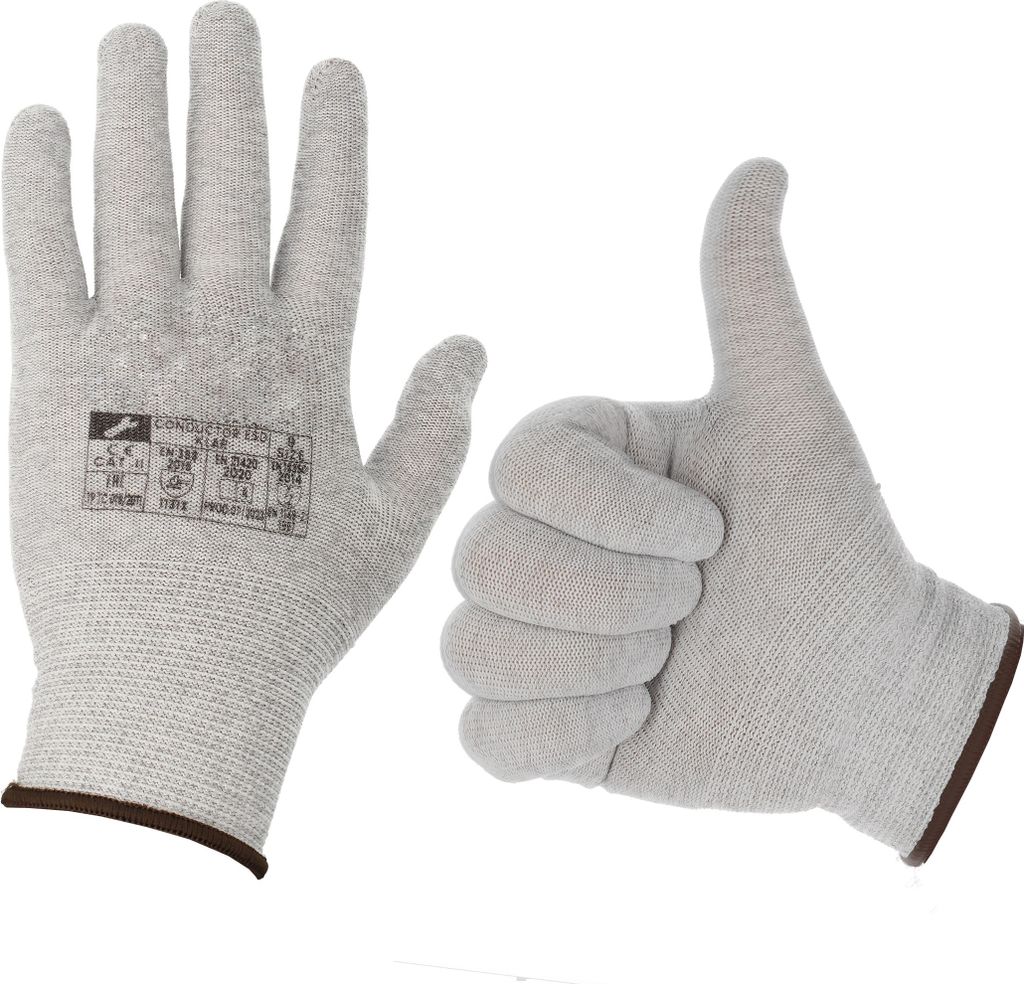 Minadax Präzisions ESD Antistatik Handschuhe FINE - 1 Paar, Größe XL/10 - für filigrane Reparatur, Montage & Reinigung in Elektronik, Feinmecha...