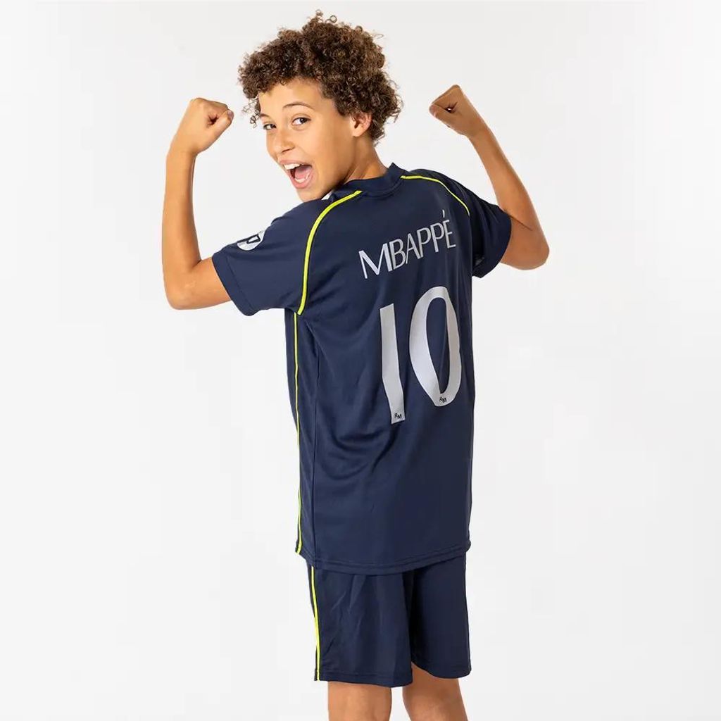 Strój Wyjazdowy Kylian Mbappé Real Madrid dla Dzieci - Zdjęcie produktu 