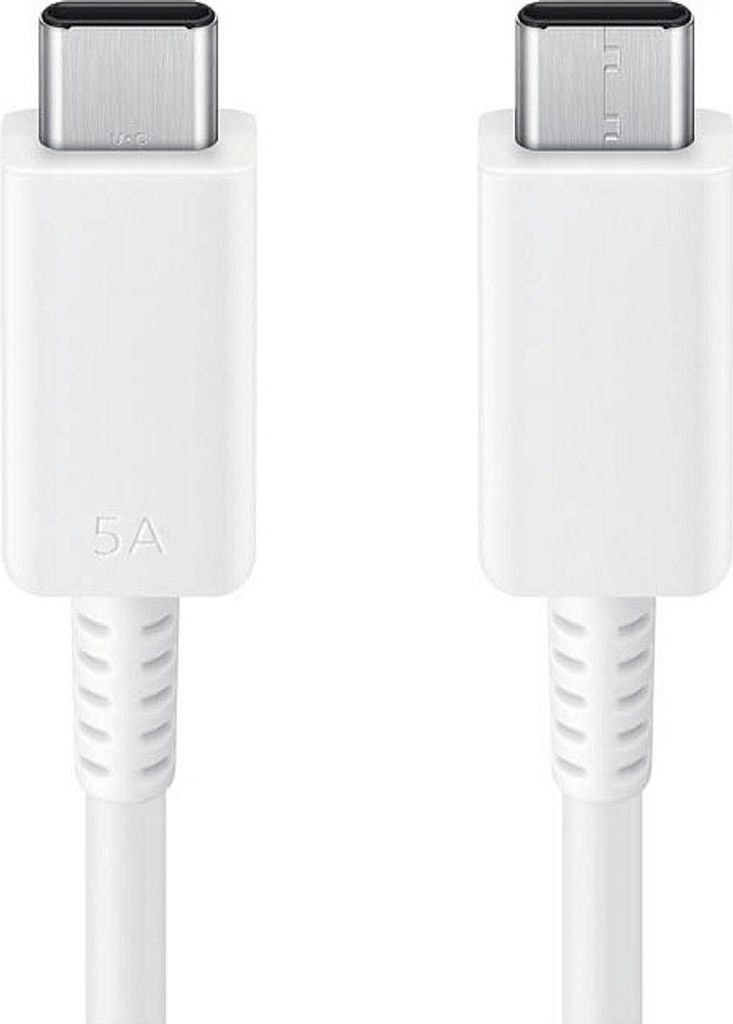 Schnell-Ladekabel USB-C 1m 5A weiß für Xiaomi Redmi Note 13 12S 12 11S 11 10S 10 9S 9 Pro + 5G beidseitig USB Typ C Anschluss