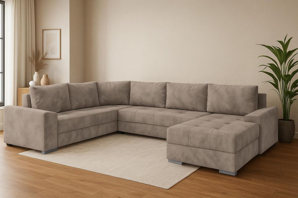 CHIEF U – Ecksofa Couchgarnitur in U-Form mit Produktbild 