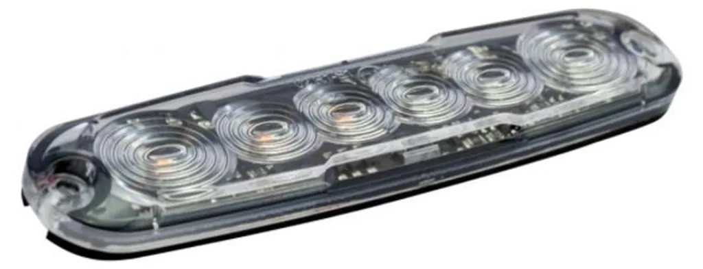 Feu arrière LED 13.1cm anti-panne 12V 24V pour sécurité remorque stop