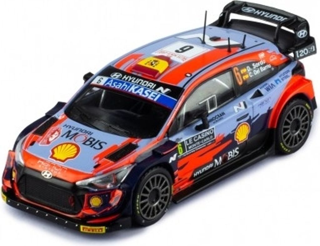 HYUNDAI i20 Coupé WRC #6 Rallye Monte Carlo 2021, IXORAM784LQ, Maßstab1/43, IXOMODELS