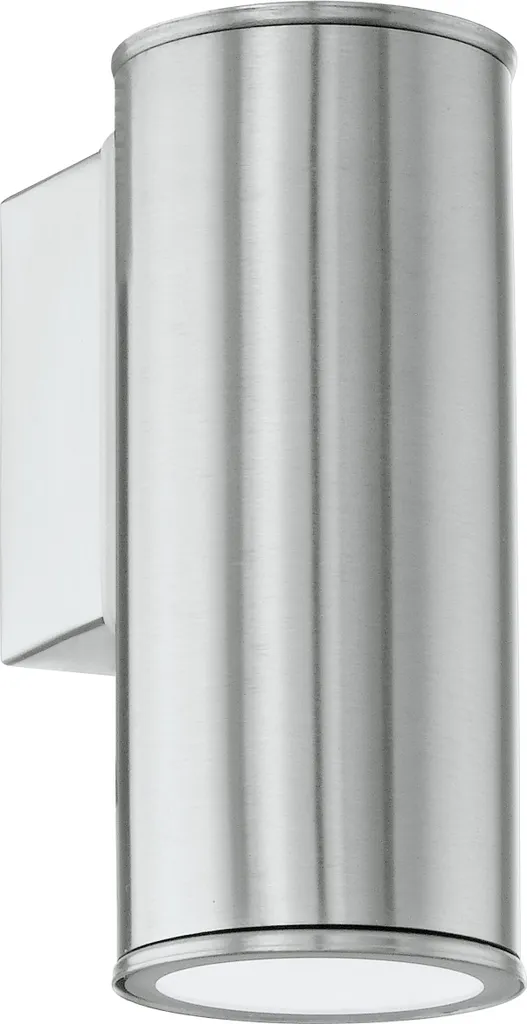 EGLO Riga 94106 Applique murale d'extérieur LED Argent en acier inox