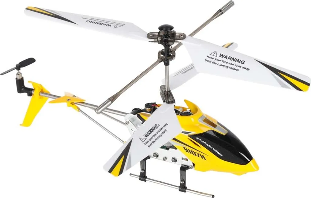 Hélicoptère RC SYMA S107H 2.4GHz RTF Jaune : Mini Modèle Télécommandé