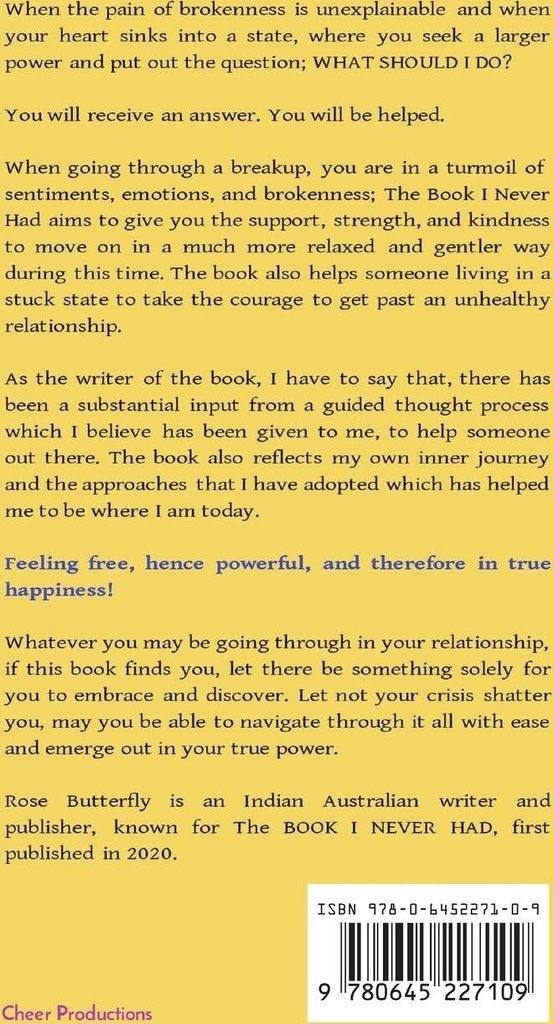 The Book I Never Had