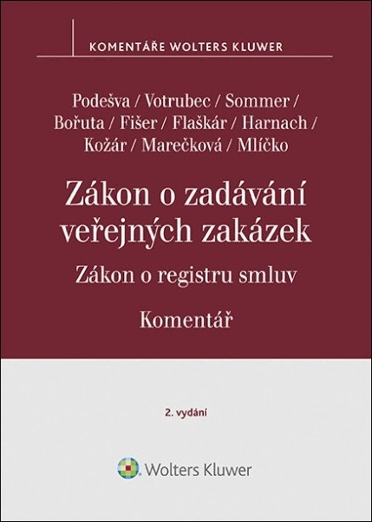 Zákon o zadávání veřejných zakázek Komentář