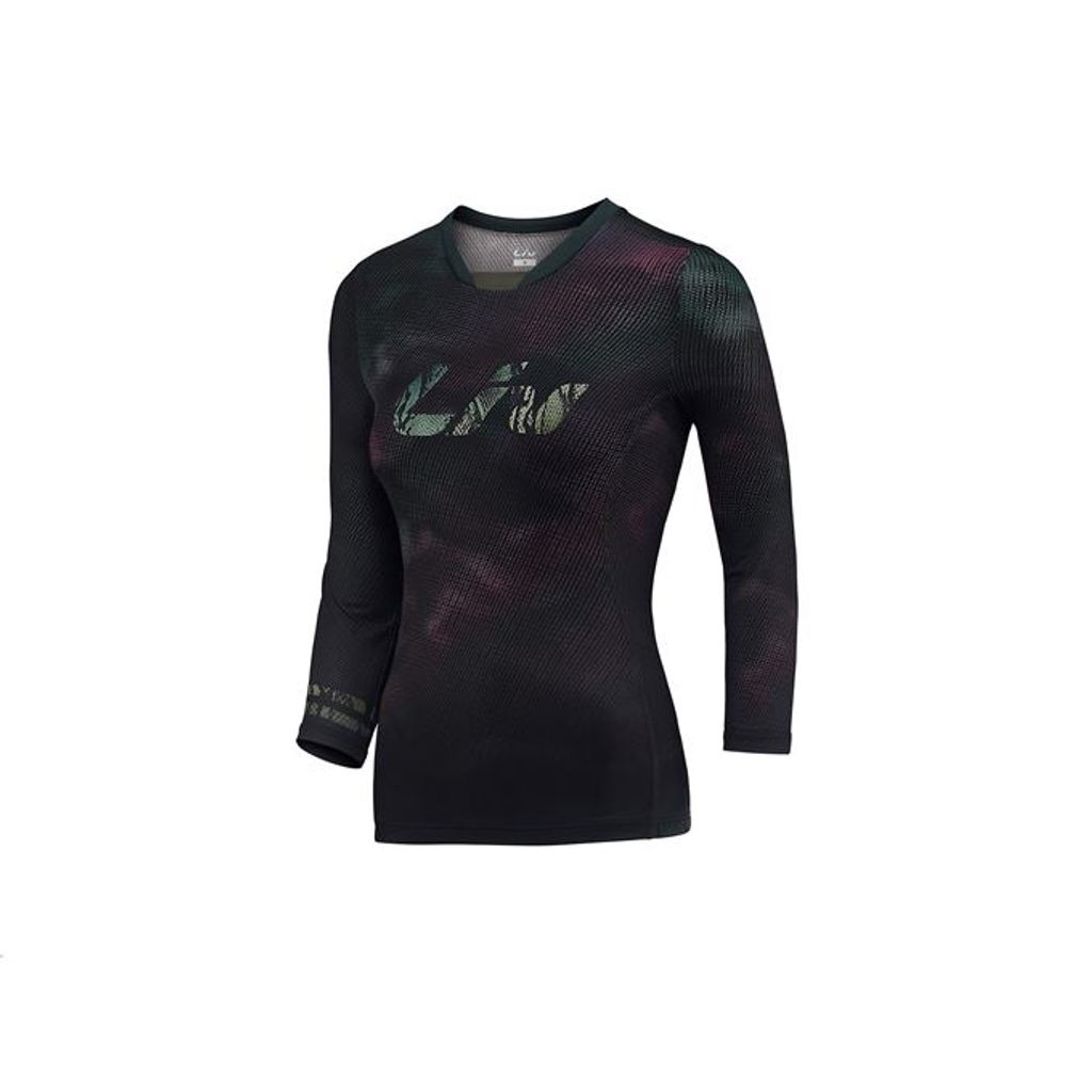 Liv Nebula 3/4s Jersey Dark Iridescent Green mit