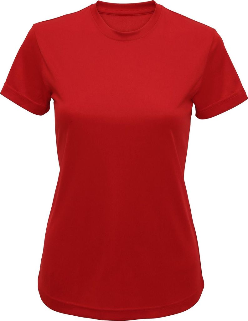 Tri Dri Damen Performance Kurzarm T-Shirt RW5573 (XS) (Feuerrot)