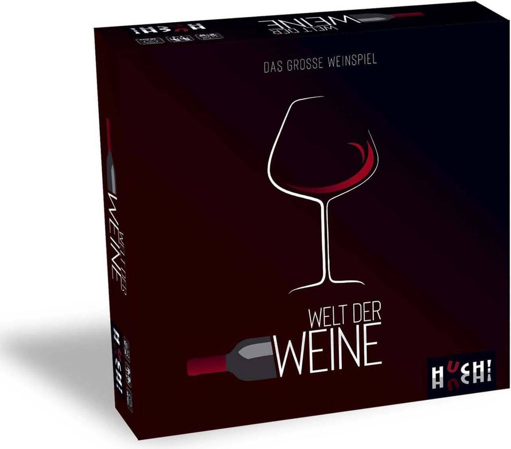 HUCH! | Welt der Weine | Neuauflage | Gesellschaftsspiele | Produktbild 
