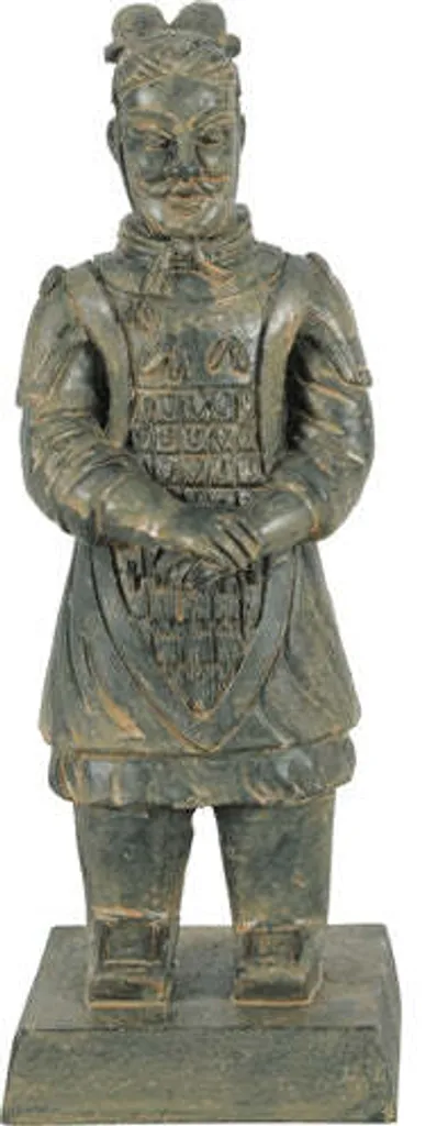 Zolux Ornamento Statua di Qin in piedi Poggia