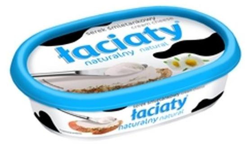 Łaciaty Serek Śmietankowy Naturalny 135 g Zdjęcie produktu 