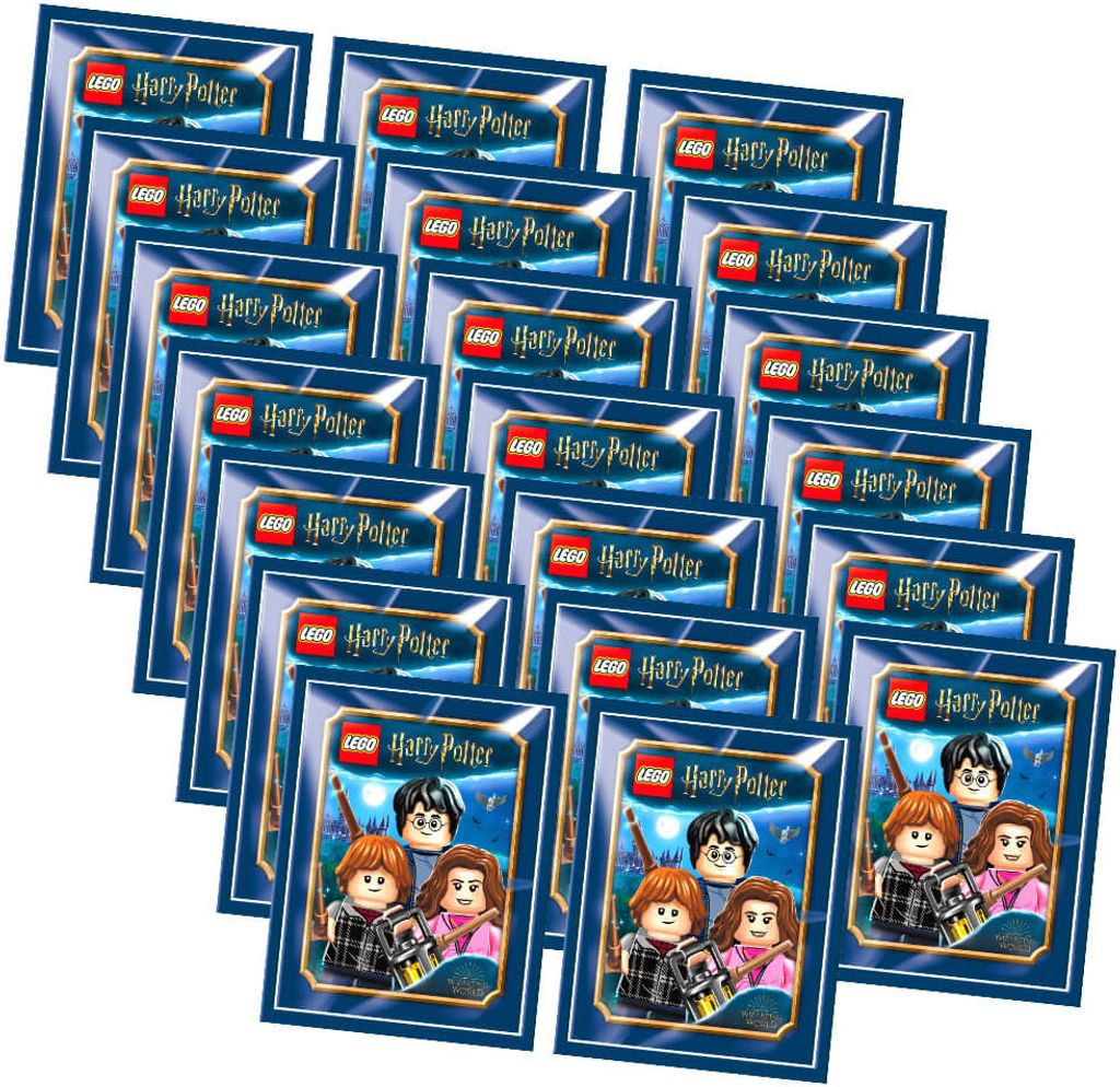 Blue Ocean LEGO Harry Potter Sticker Serie 1 (2023) - 20 Tüten Sammelsticker