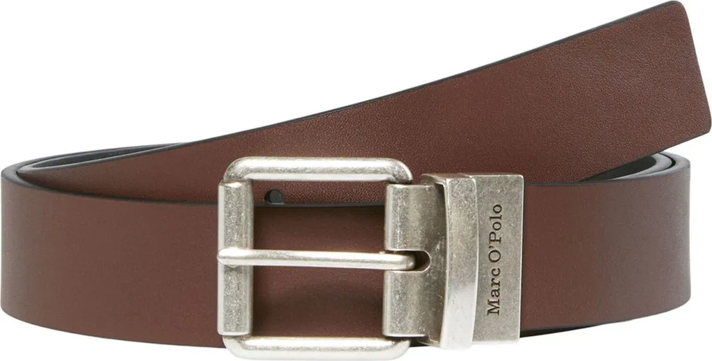 Cintura Uomo Marc O'Polo Bode W120 Pelle Brown | Spedizione Rapida