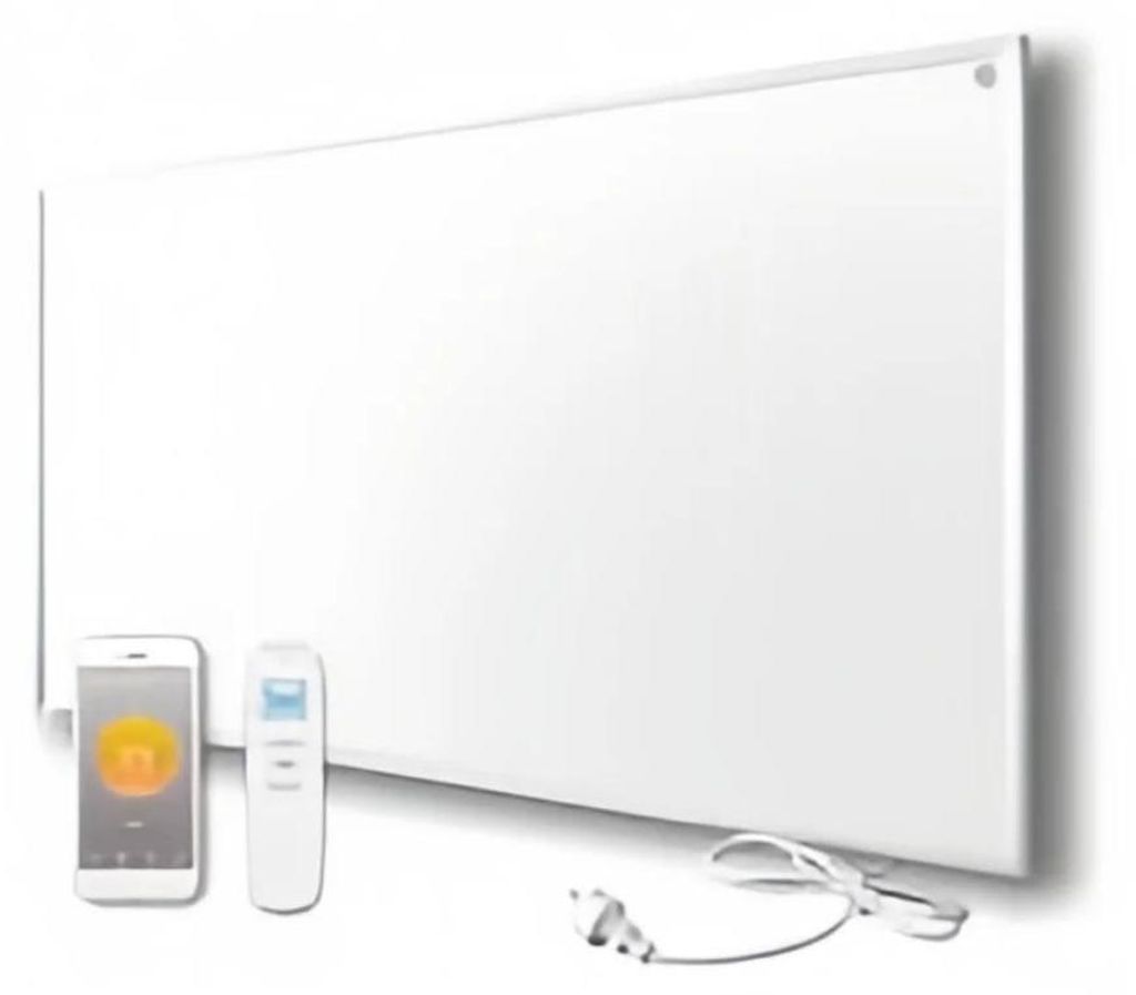Infrarot Heizpaneel - Elektrischer Wandheizer - Graphen - 850 W - Thermostat - Leise - Energiesparend - EU-Stecker