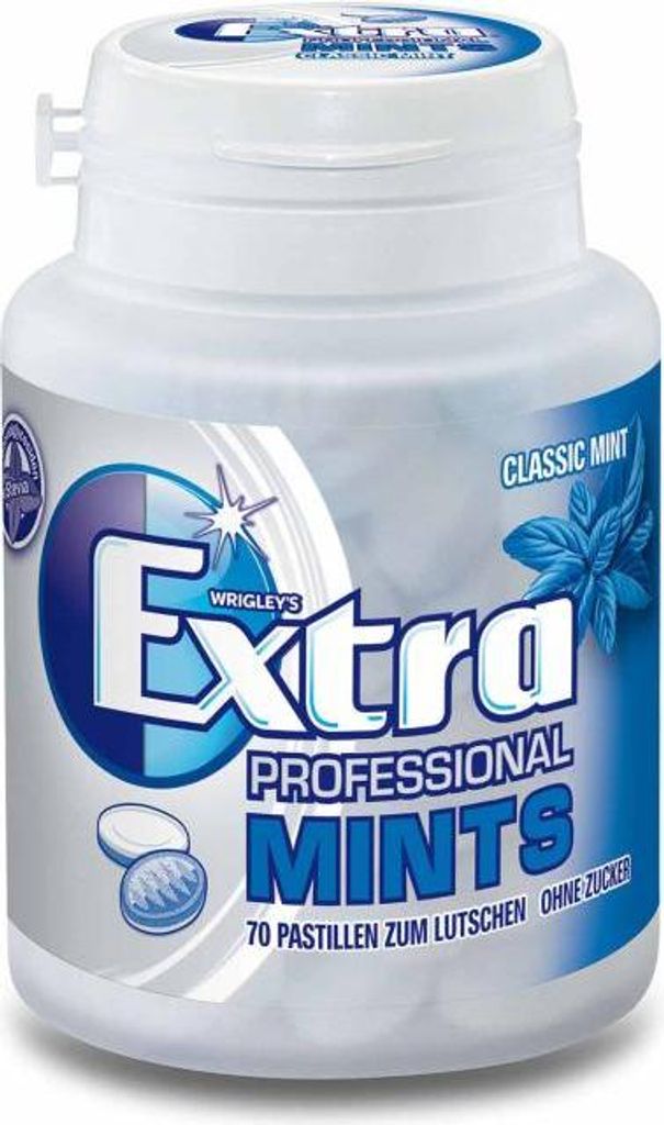 WRIGLEY'S EXTRA Pastillen 369363 Professional Mints 70St. Produktbild 