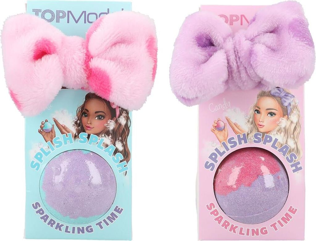 depesche vertrie TOPModel Badekugel und Haarband BEAUTY and ME bunt