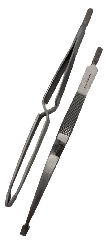 Lange Zeckenzange 17 cm – Edelstahl, rostfrei & präzise