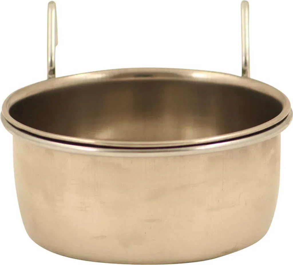 Mangiatoia in Acciaio Inox XS 150ml Sospesa per Animali Domestici - 5