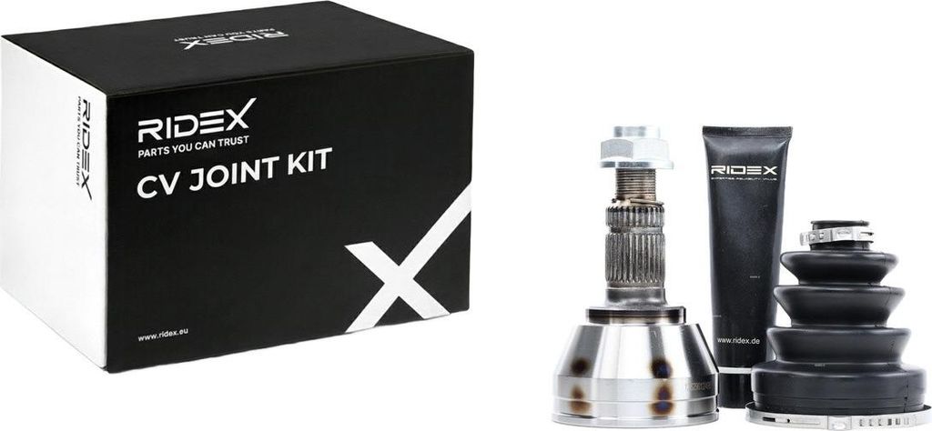 RIDEX Gelenksatz Antriebswelle Vorne Links Radseitig für OPEL Vectra C Caravan (Z02) 5J0186