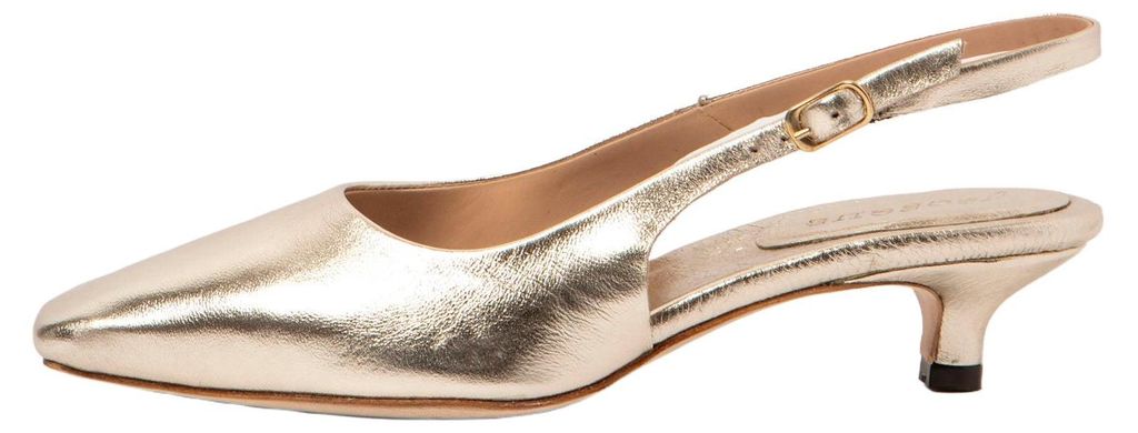 Neosens Sandalen mit Absatz Damen S3024 NAPPA CHAMPAGNE/ ALEDO Farbe Gold