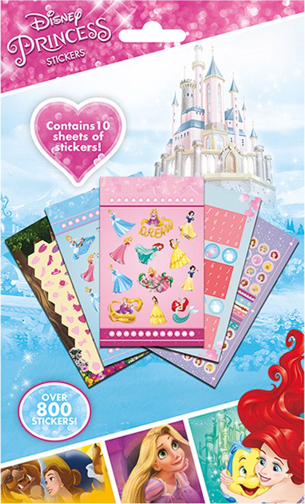 800 Sticker Set - Sticker-Sets - Disney - Princess
