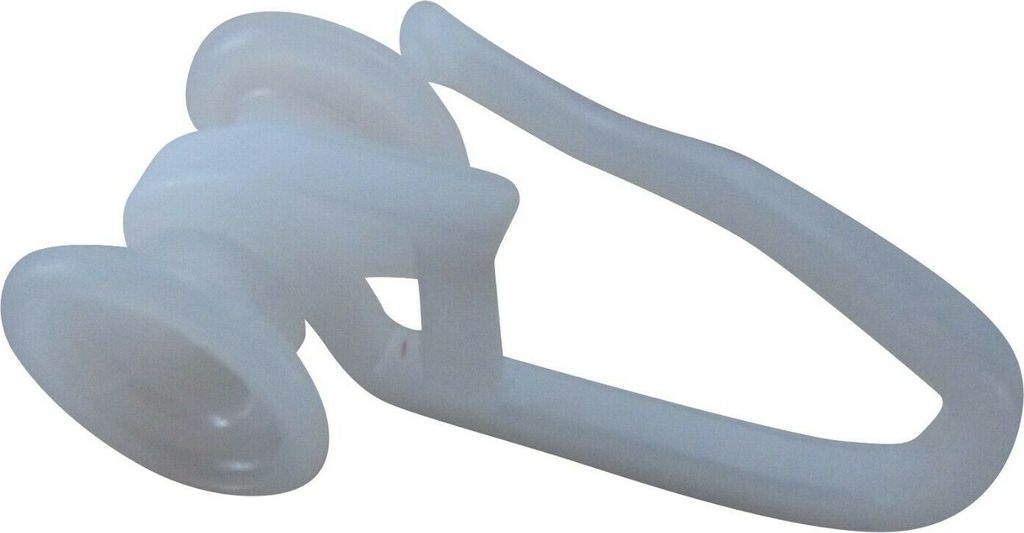 rewagi 10x U-Faltenrollen Weiß – Röllchen für U-Schiene – Ø 11 mm – WRO