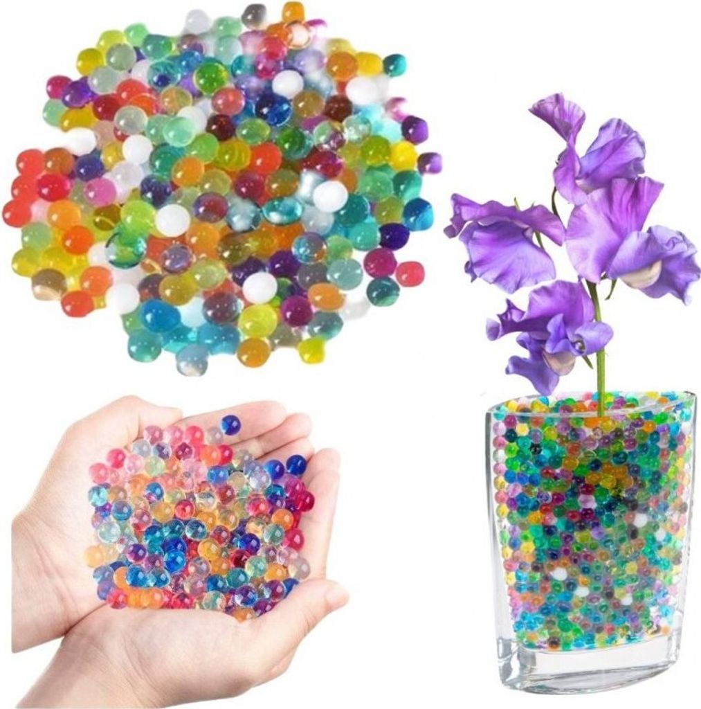 Hydrogel Erde Für Blumen 10000Stück Mehrfarbige Gelperlen