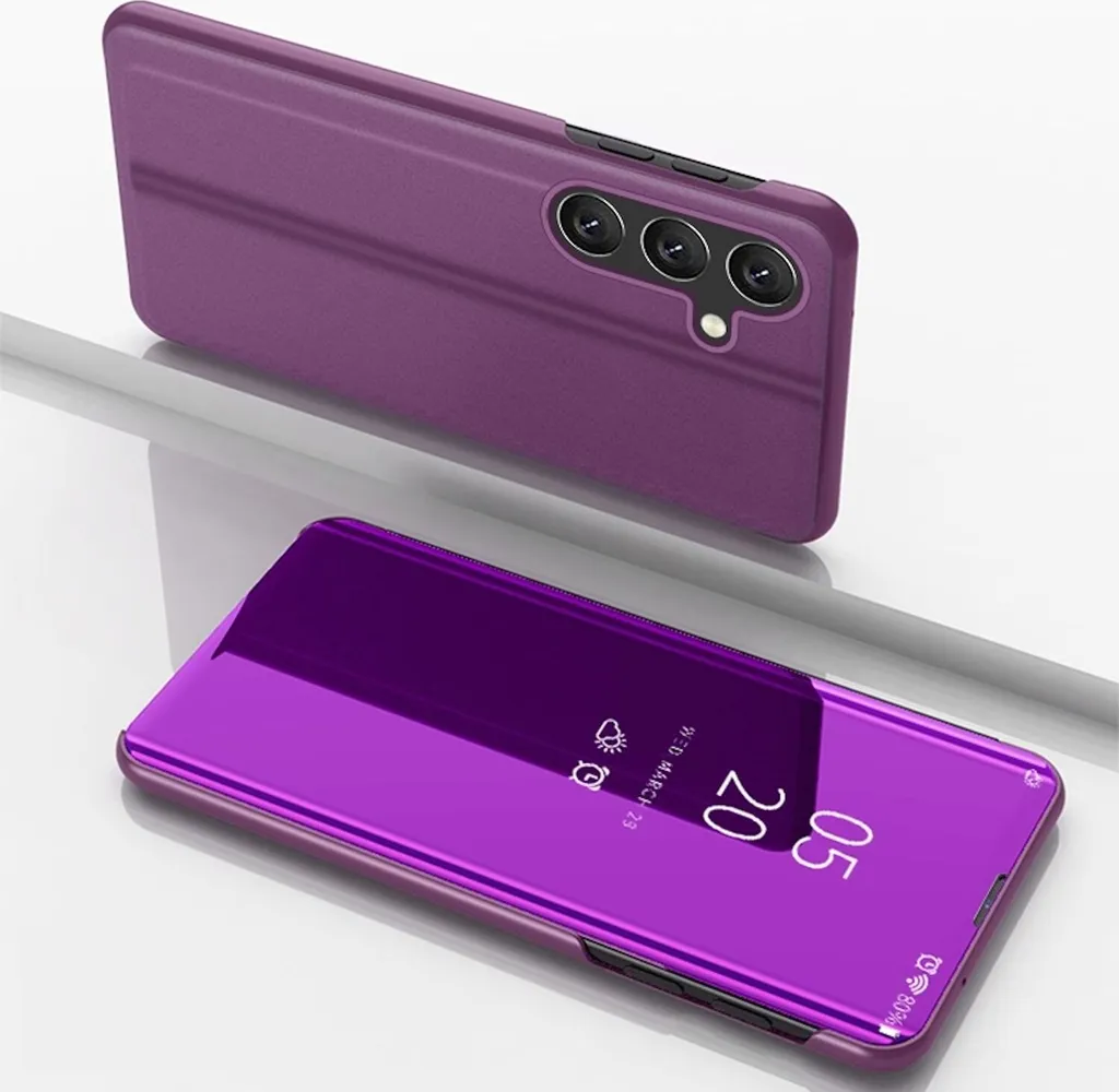 Cover Samsung Galaxy A16 Magenta Specchio Smart View - Chic & Safe