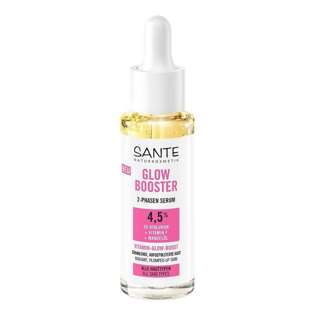 Sante Naturkosmetik Glow Boost 2-Phasen Serum Bio 30ml