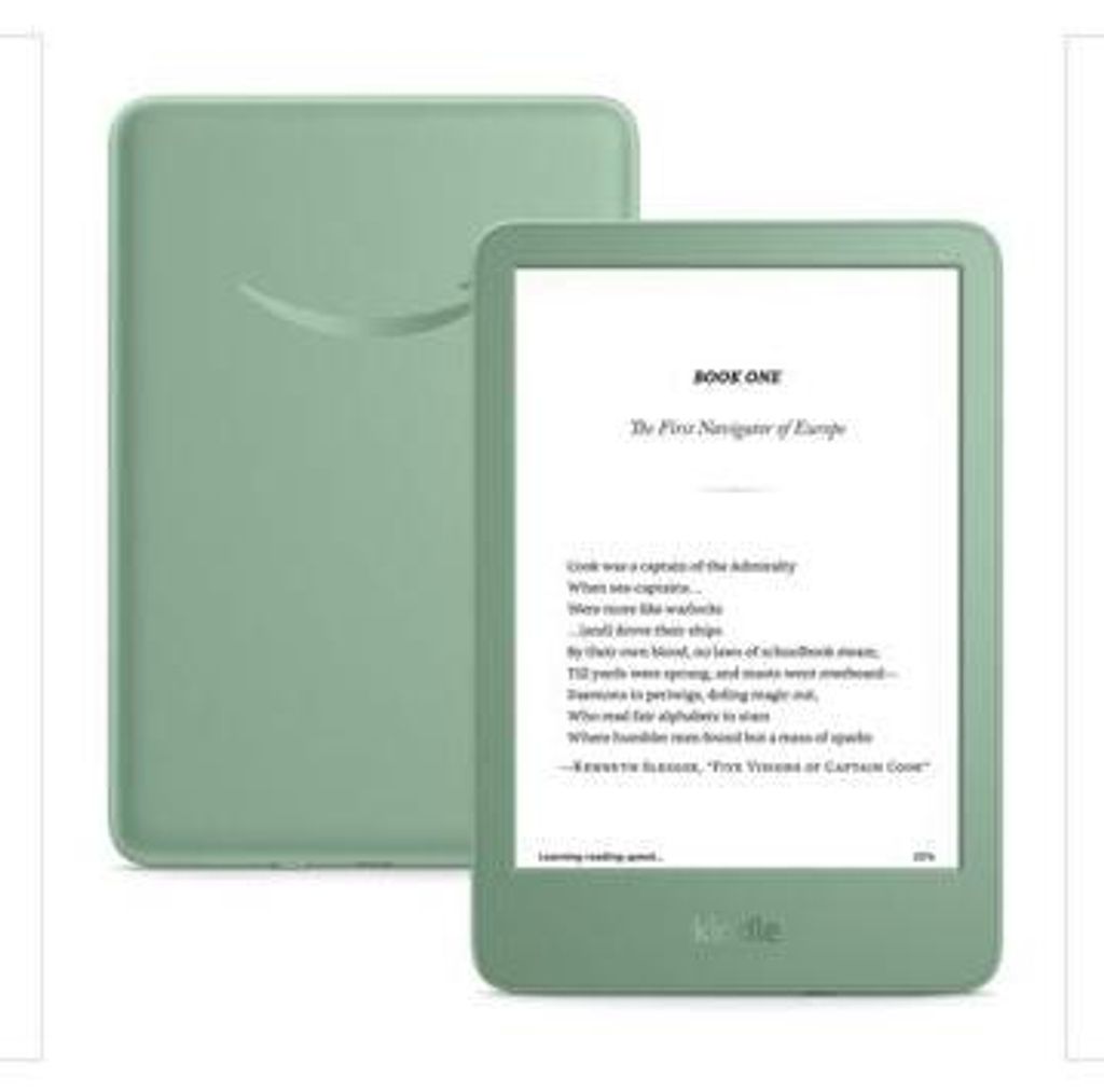 Amazon Kindle, 15,2 cm (6"), 16 GB, USB Typ-C, Zelená, Obrázok produktu 