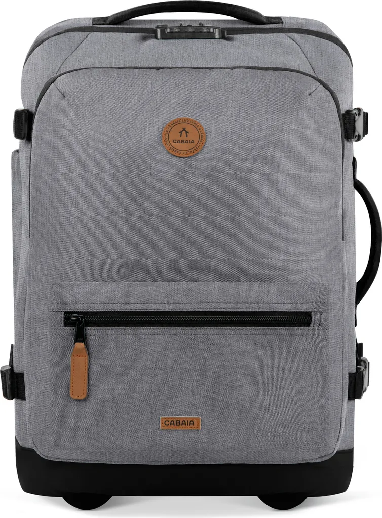 Trolley CABAIA Getaria 48L: Zaino Bagaglio a Mano con Porta PC