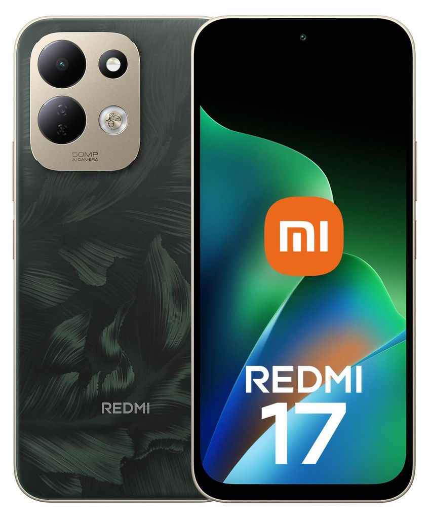 Xiaomi Redmi 17 Dual Sim - Green - Smartphone - 128 GB Produktbild 