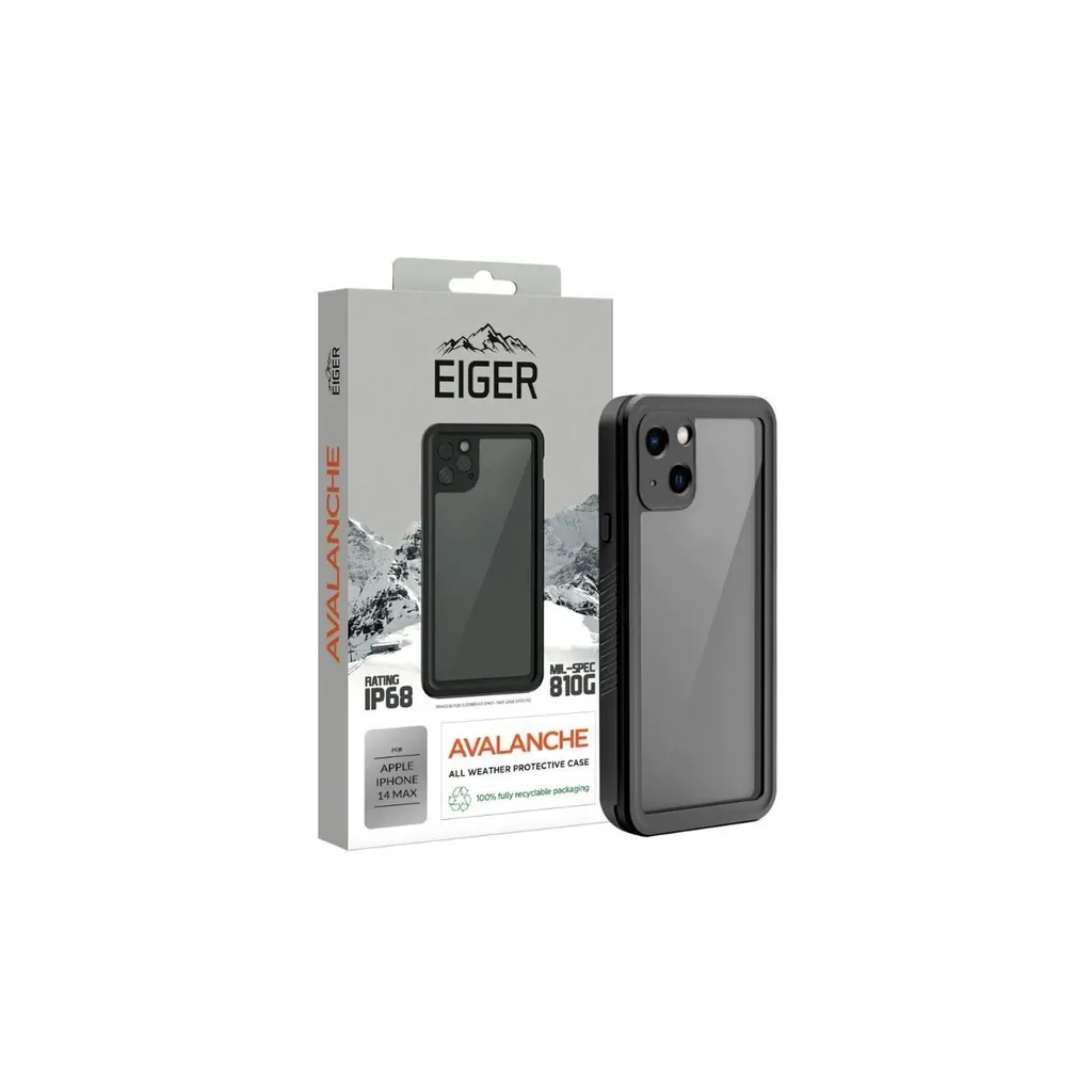 Étui de protection étanche iPhone 14 Plus noir Eiger Avalanche robuste - 8