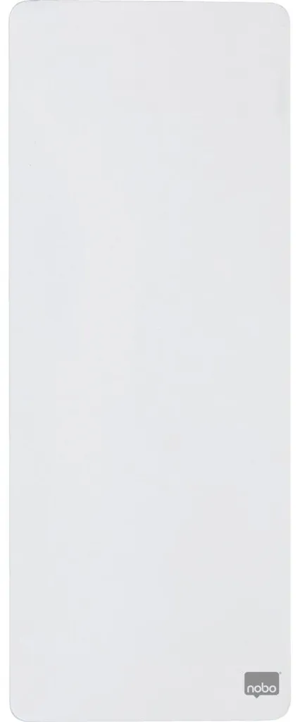 Petit Tableau Magnétique Allongé 14x36 cm Nobo - Surface Blanche Lisse