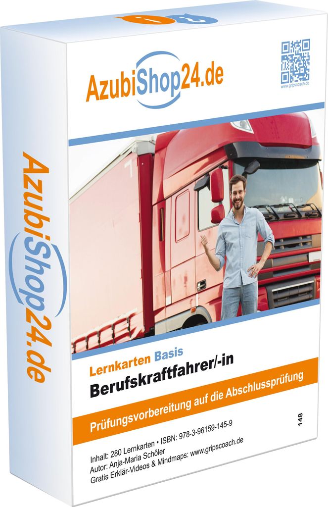 AzubiShop24.de Basis-Lernkarten. Berufskraftfahrer/in