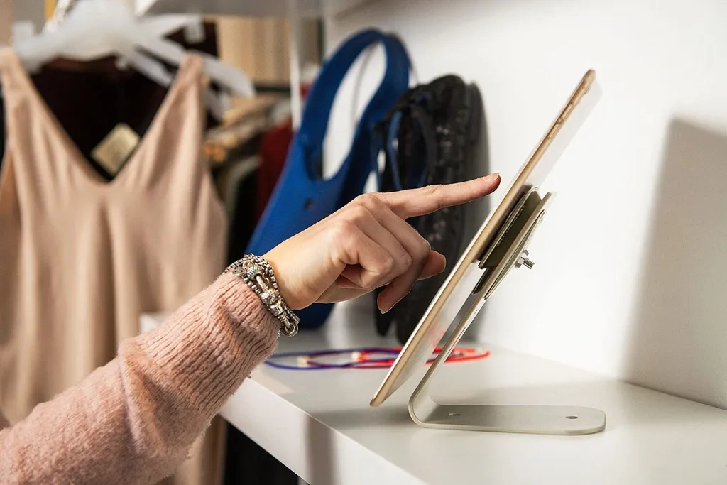 Compulocks HoverTab Support Universel Blanc pour Tablette et Smartphone