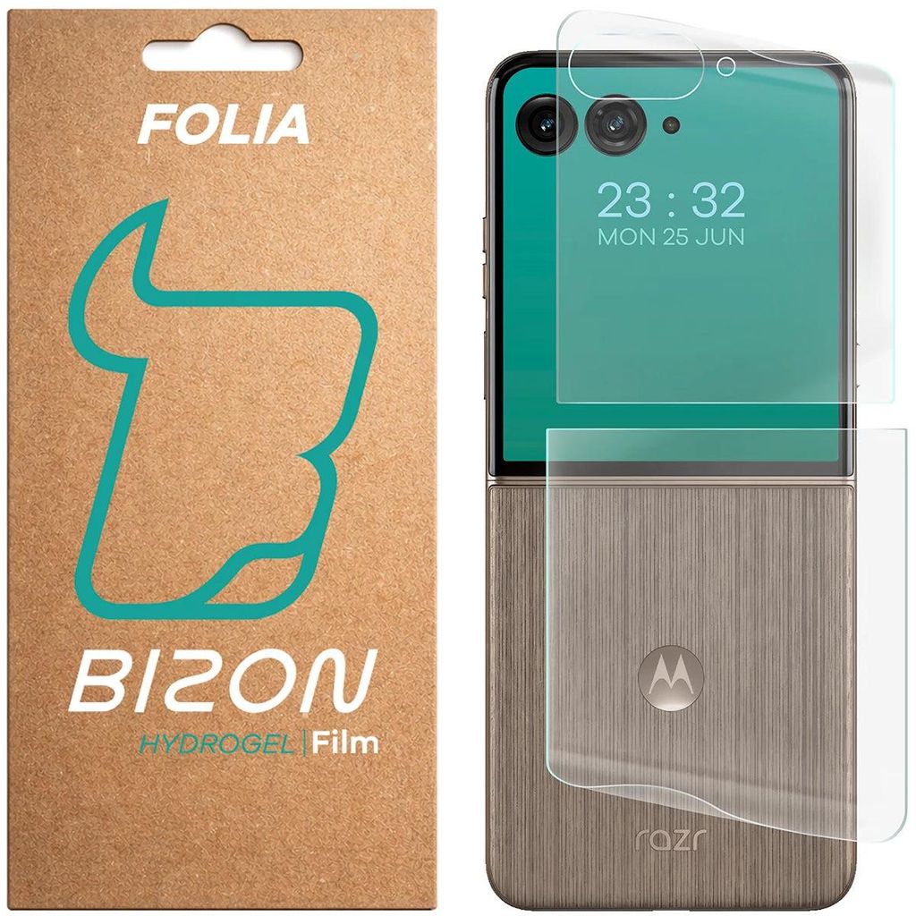 Hydrogel Folie für Rückseite Bizon Film Hydrogel Back für Produktbild 