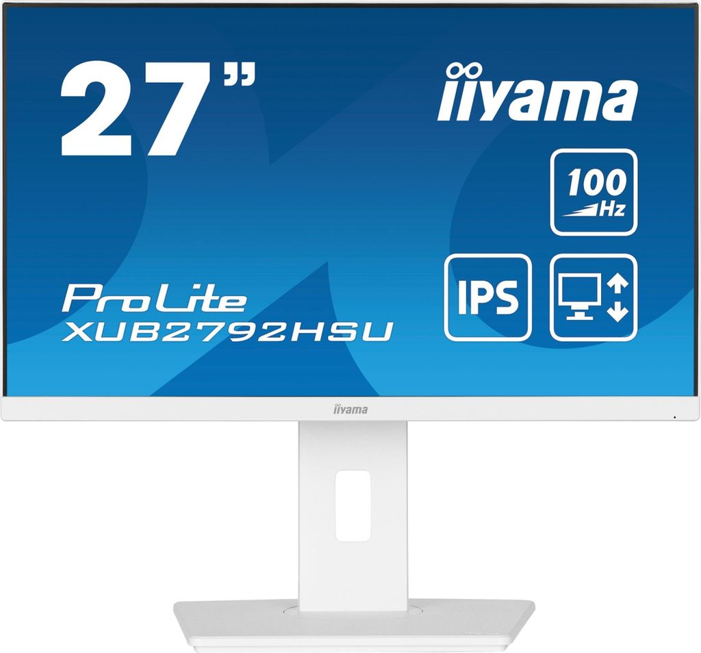 IIYAMA 68.6cm (27")   XUB2792HSU-W6 16:9 HDMI+DP+USB Lift Produktbild 