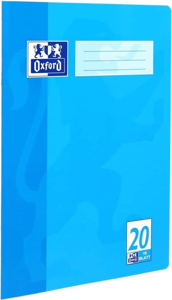 Oxford 100050306 Livret A4 / 16 feuilles Règle 20(A) Image du produit 