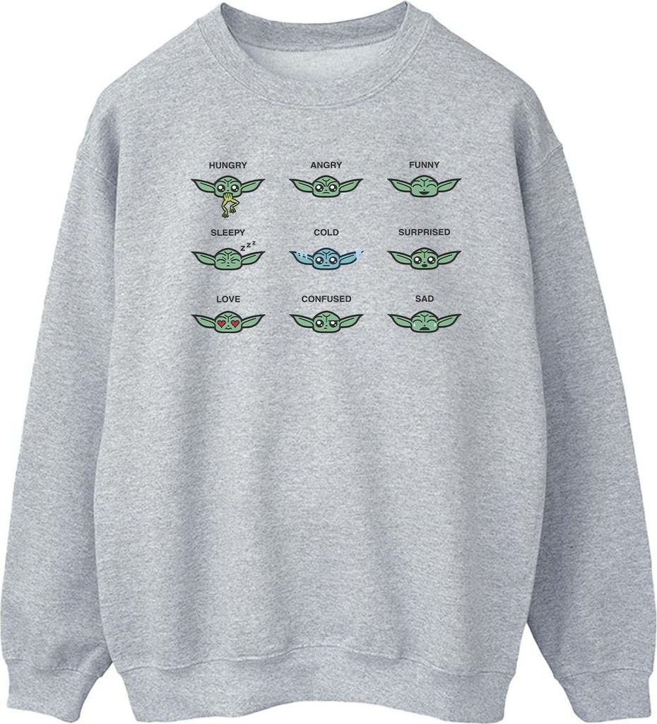 Star Wars - "Mandalorian Mood" Sweatshirt für Herren BI46630 (XL) (Grau)