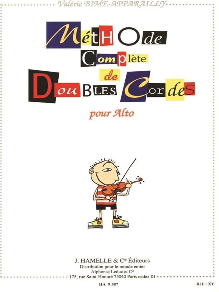 Methode Complete De Doubles Cordes Pour Alto